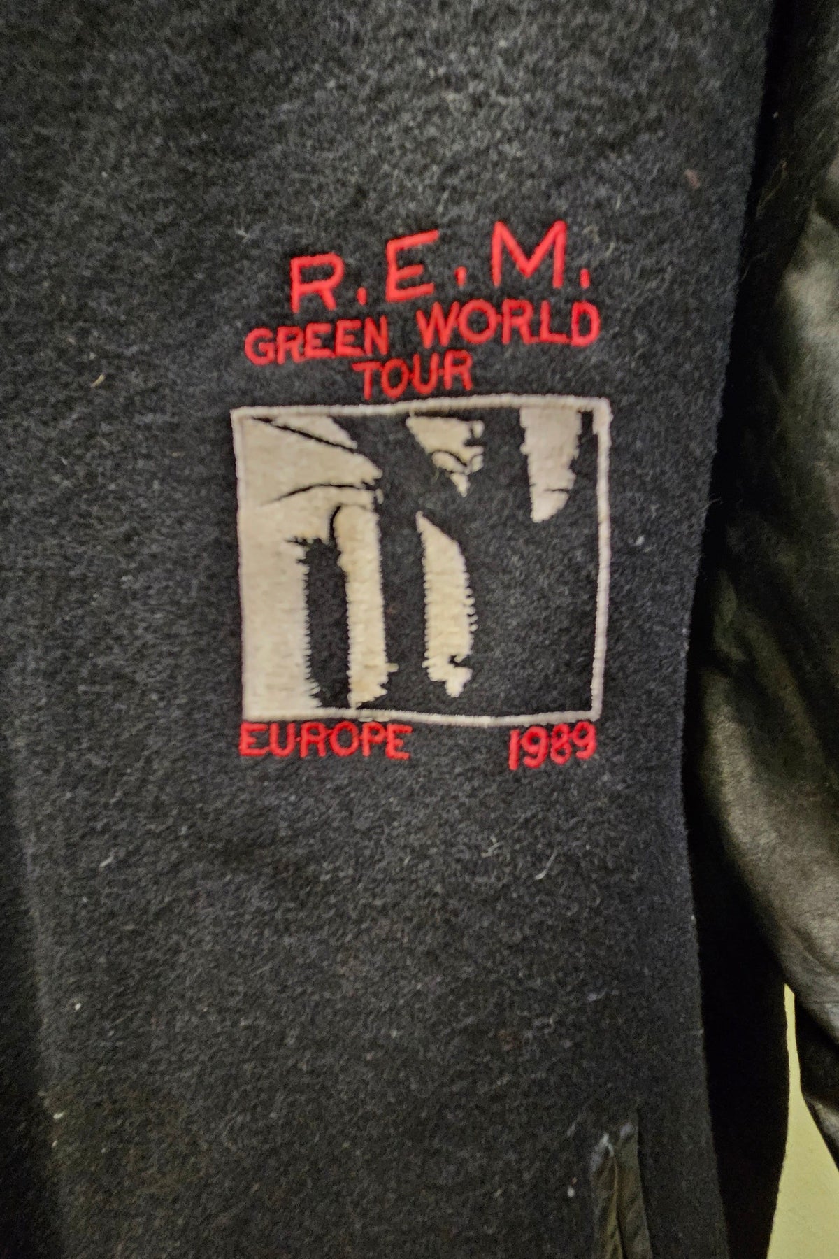 R.E.M. Green World Tour Jacket - Europe 1989 from Bruce Jones’s collection — photograph 95