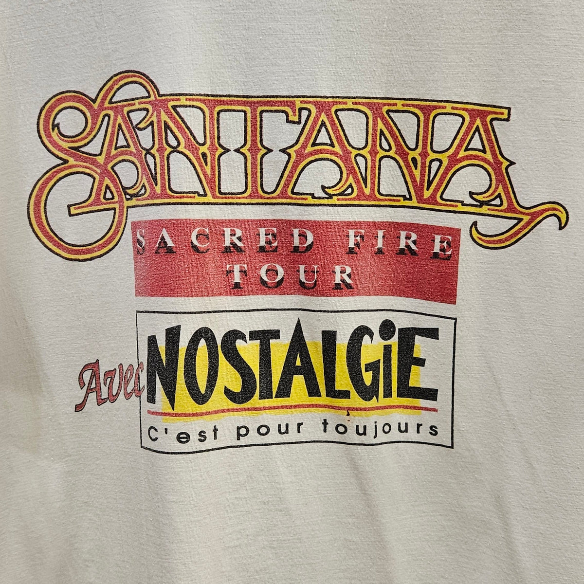 SANTANA NOSTALGIE SACRED FIRE TOUR from Bruce Jones’s collection — photograph 247