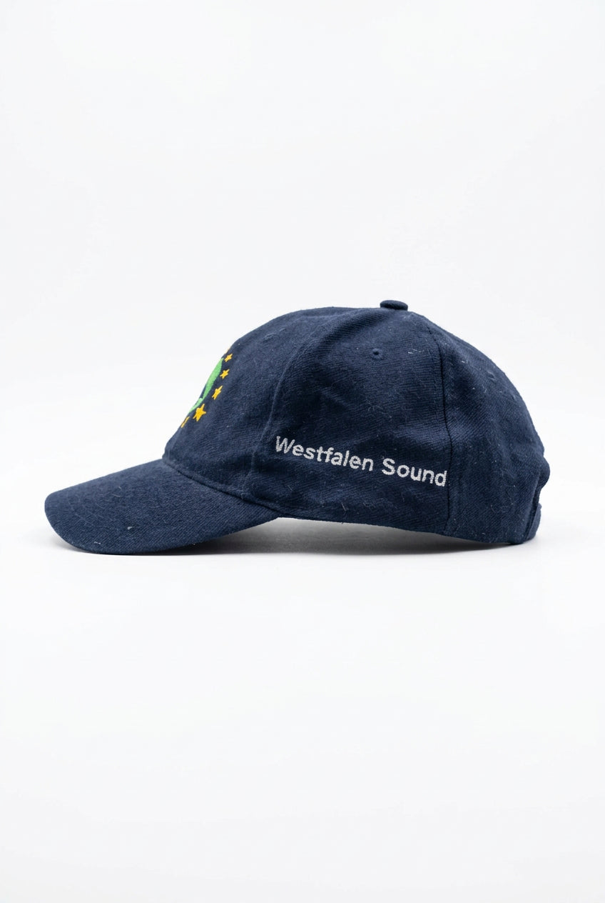 Westfalen Sound 20 Years cap from Bruce Jones’s collection — embroidered side detail