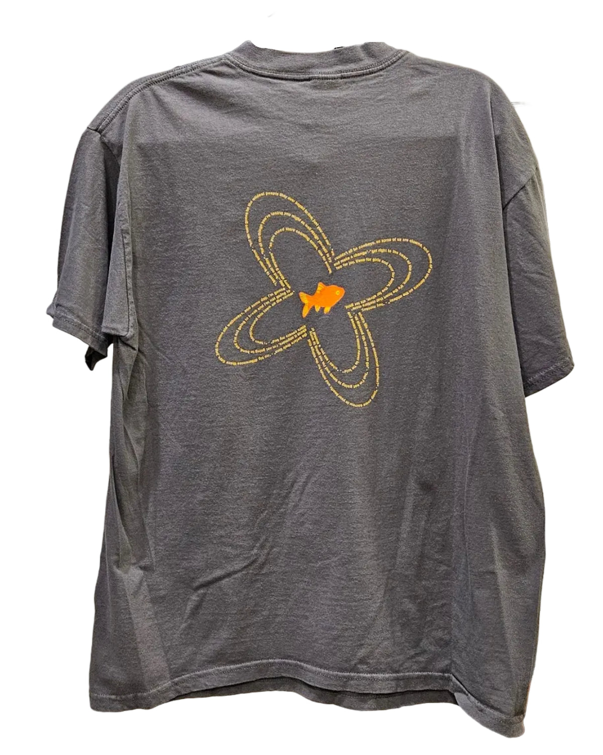 COUNTING CROWS BOSTON COLLEGE OCT. 2001-FISH LOGO W/POEM from Bruce Jones’s collection — photograph 283