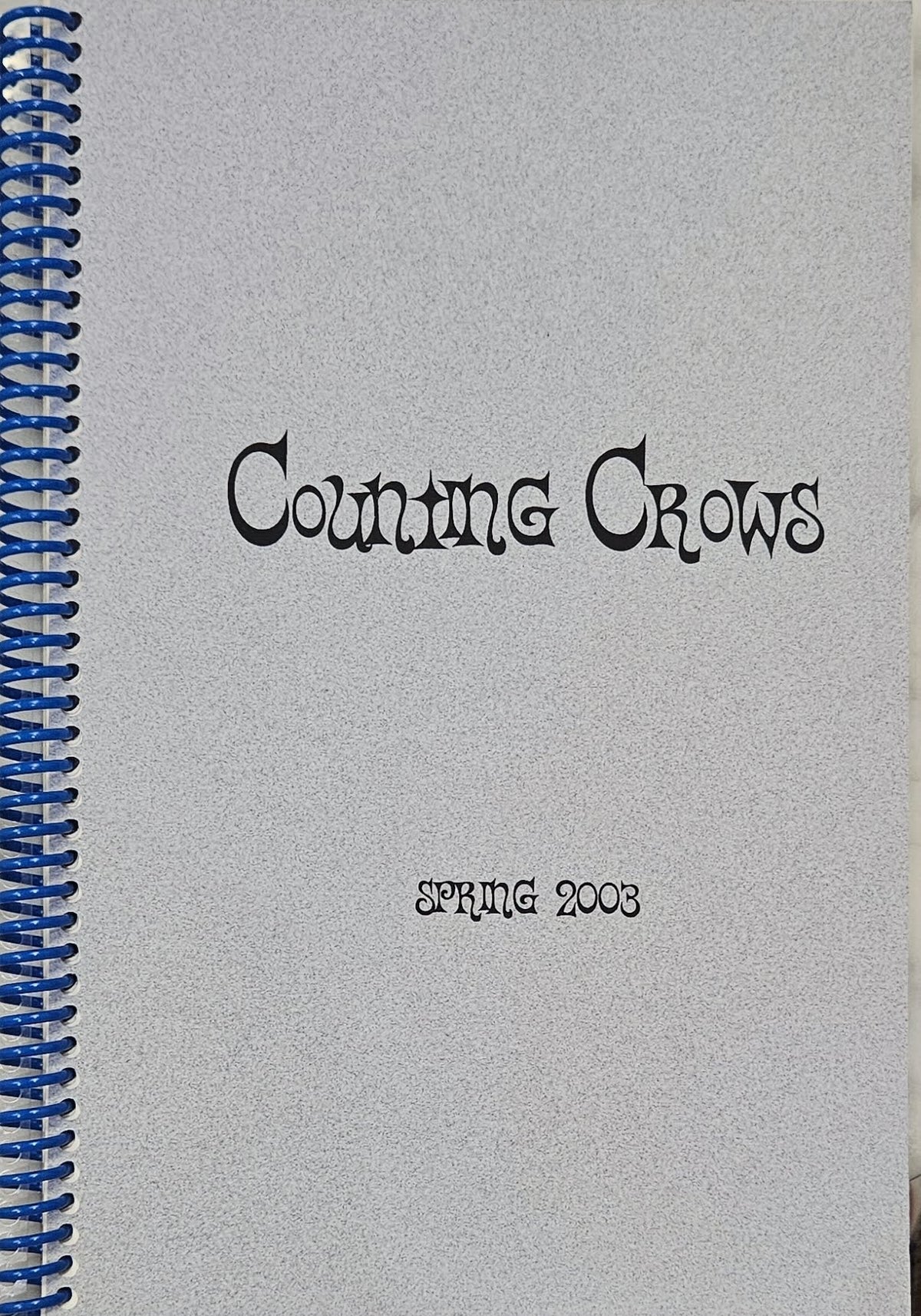 Counting Crows Spring 2003 April from Bruce Jones’s collection — photograph 289