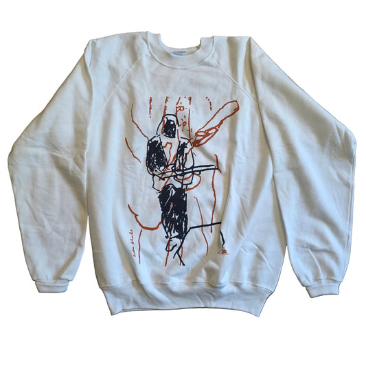 Eric Clapton EC World Tour 1992 Illustrated Sweatshirt | Mike Ponczek's Closet