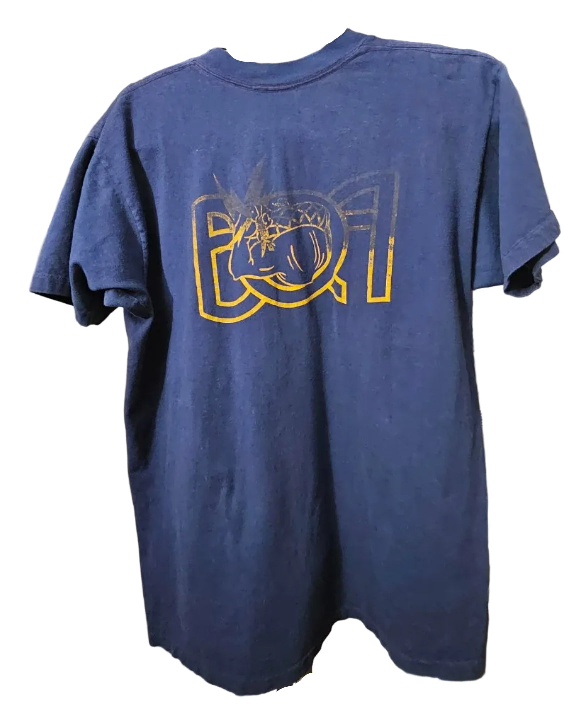 Black Oak Arkansas “Obies Lighting Production” Vintage Crew T-Shirt — additional original photo / condition detail
