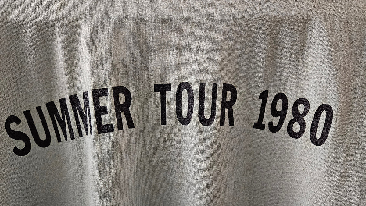 James Taylor “Electric Factory” w/ Kim Carnes (8/28/80) Vintage V-Neck Polo — additional original photo / condition detail
