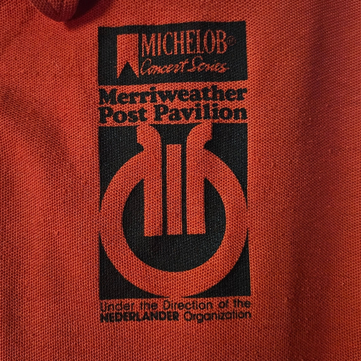 Merriweather Post Pavilion Michelob Presents Red Polo — additional original photo / condition detail