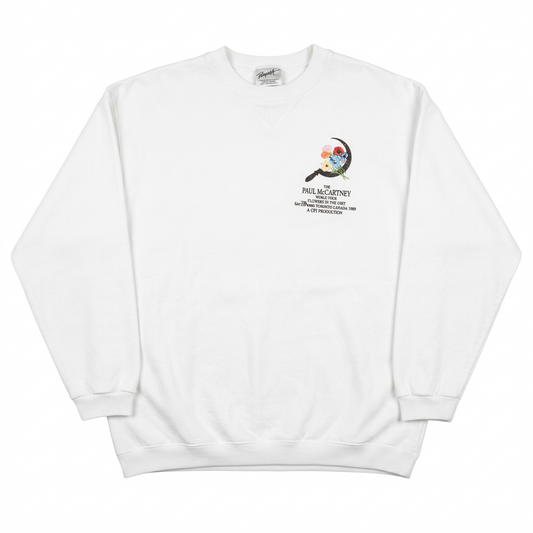 Paul McCartney 1989 Toronto SkyDome Crew Sweatshirt — full view