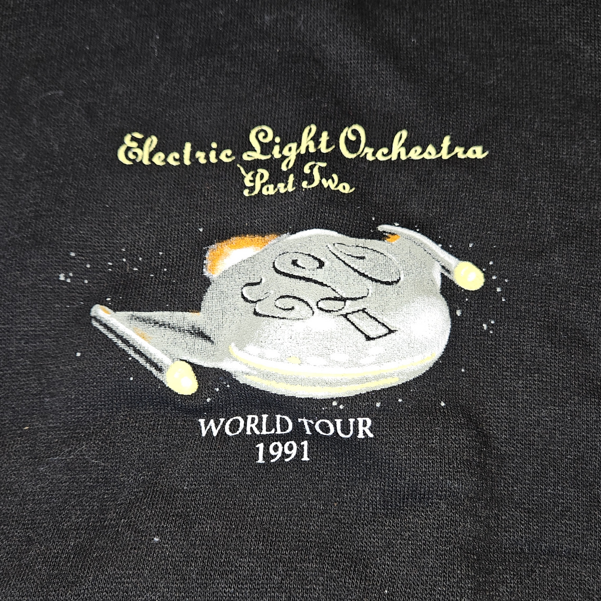 ELO Part II World Tour 1991 Sweatshirt — detail or reverse view