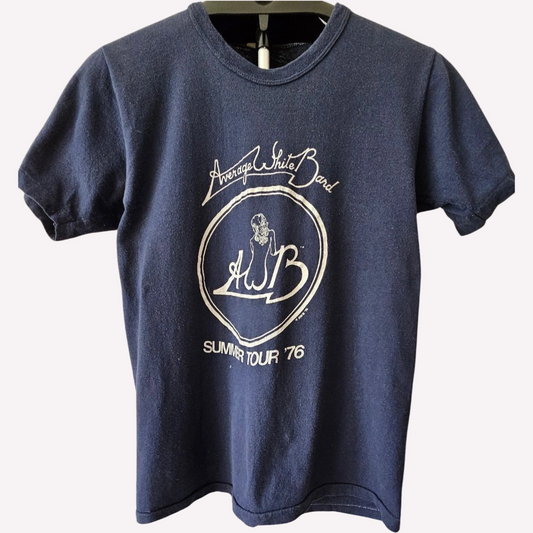 Average White Band (AWB) “Summer Tour 1976” Vintage Crew T-Shirt