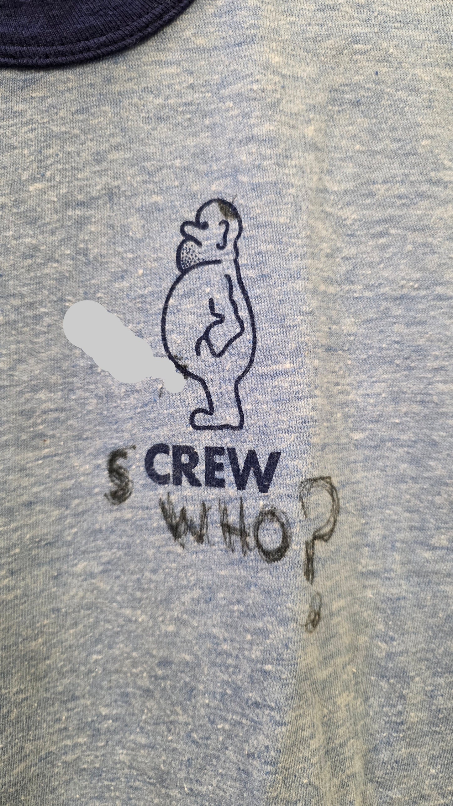 The Who SHOWCO Crew Ringer Tee – Wembley Stadium 1979, DK Collection (Size Medium)