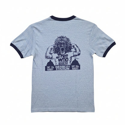 The Who SHOWCO Crew Ringer Tee – Wembley Stadium 1979, DK Collection (Size Medium)