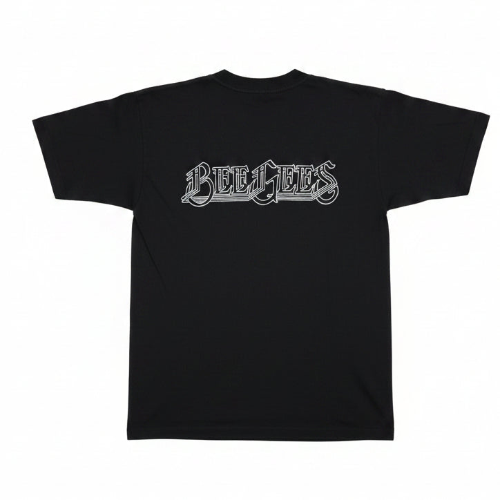 Bee Gees — Spirits Having Flown 1979 T-Shirt (Silver/Grey Velvet Flocking)