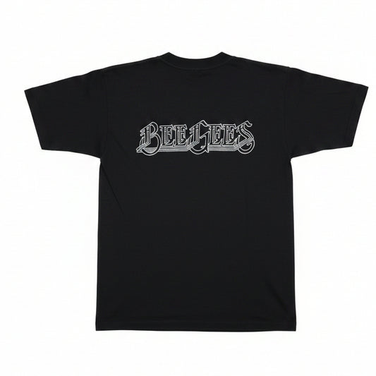 Bee Gees — Spirits Having Flown 1979 T-Shirt (Silver/Grey Velvet Flocking)